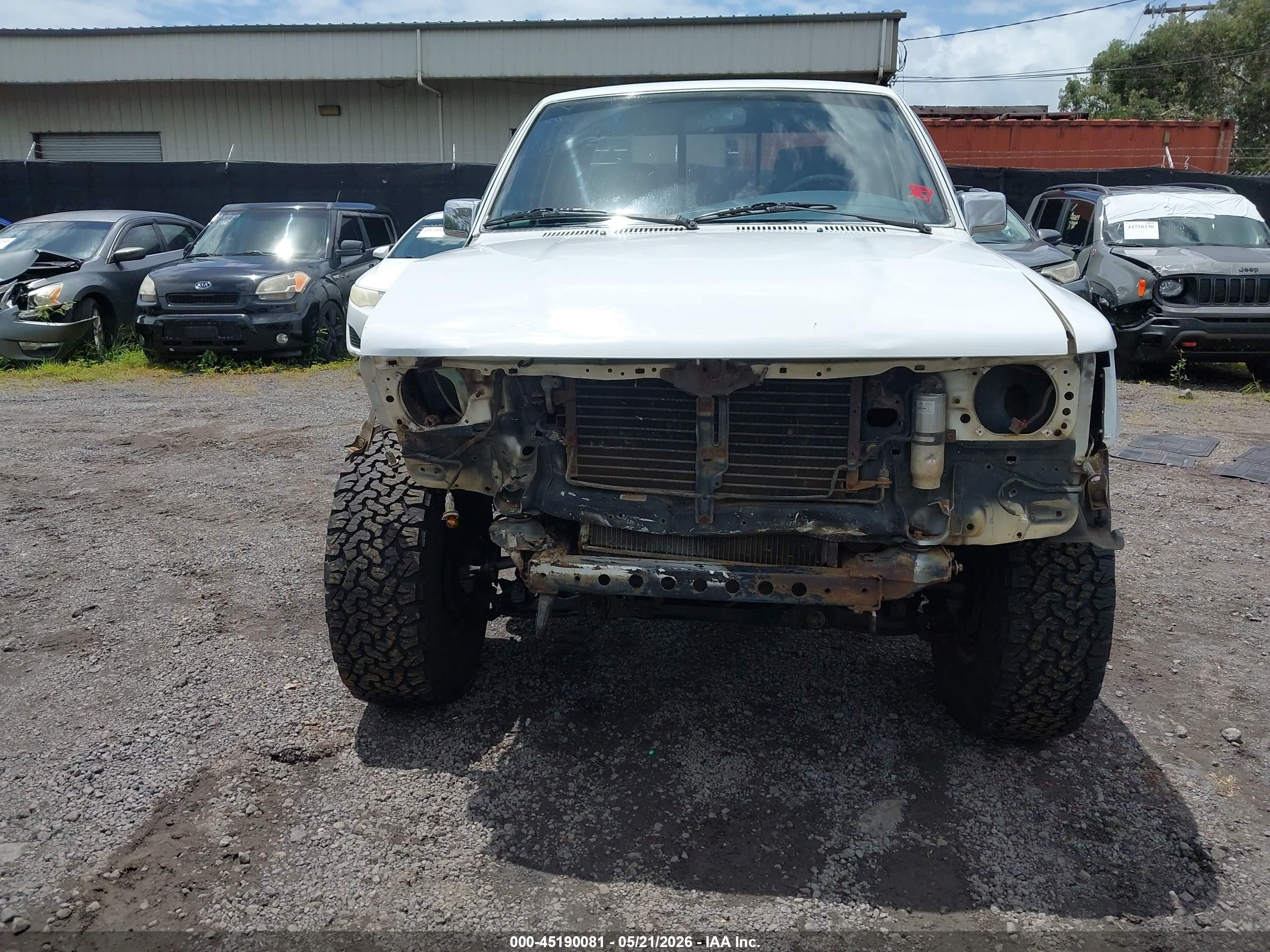 1990 Toyota Pickup 1/2 Ton Ex Long Whlbs Sr5 White vin: JT4VN13G6L5021223