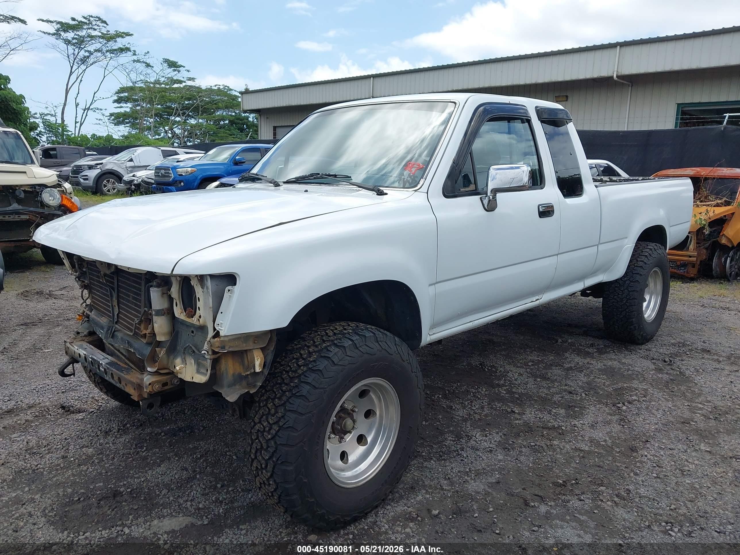1990 Toyota Pickup 1/2 Ton Ex Long Whlbs Sr5 White vin: JT4VN13G6L5021223