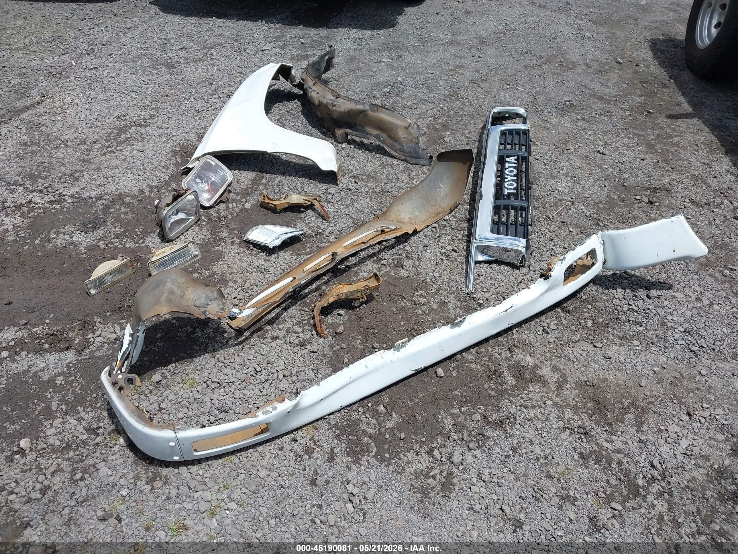 1990 Toyota Pickup 1/2 Ton Ex Long Whlbs Sr5 White vin: JT4VN13G6L5021223