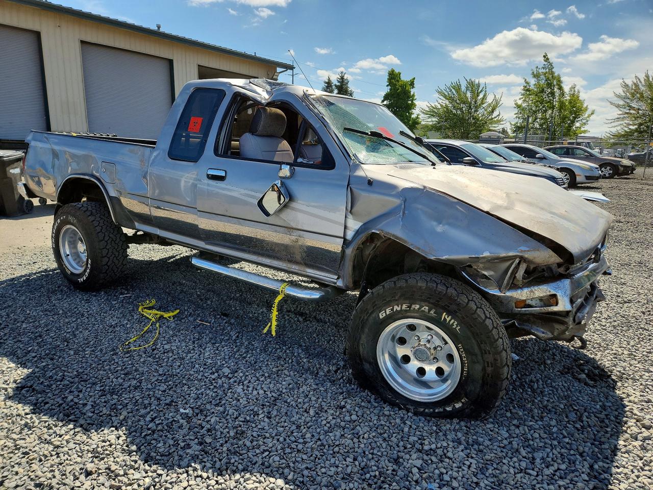 1994 Toyota Pickup 1/2 Ton Extra Long Wheelbase Sr5 Silver vin: JT4VN13G7R5147194