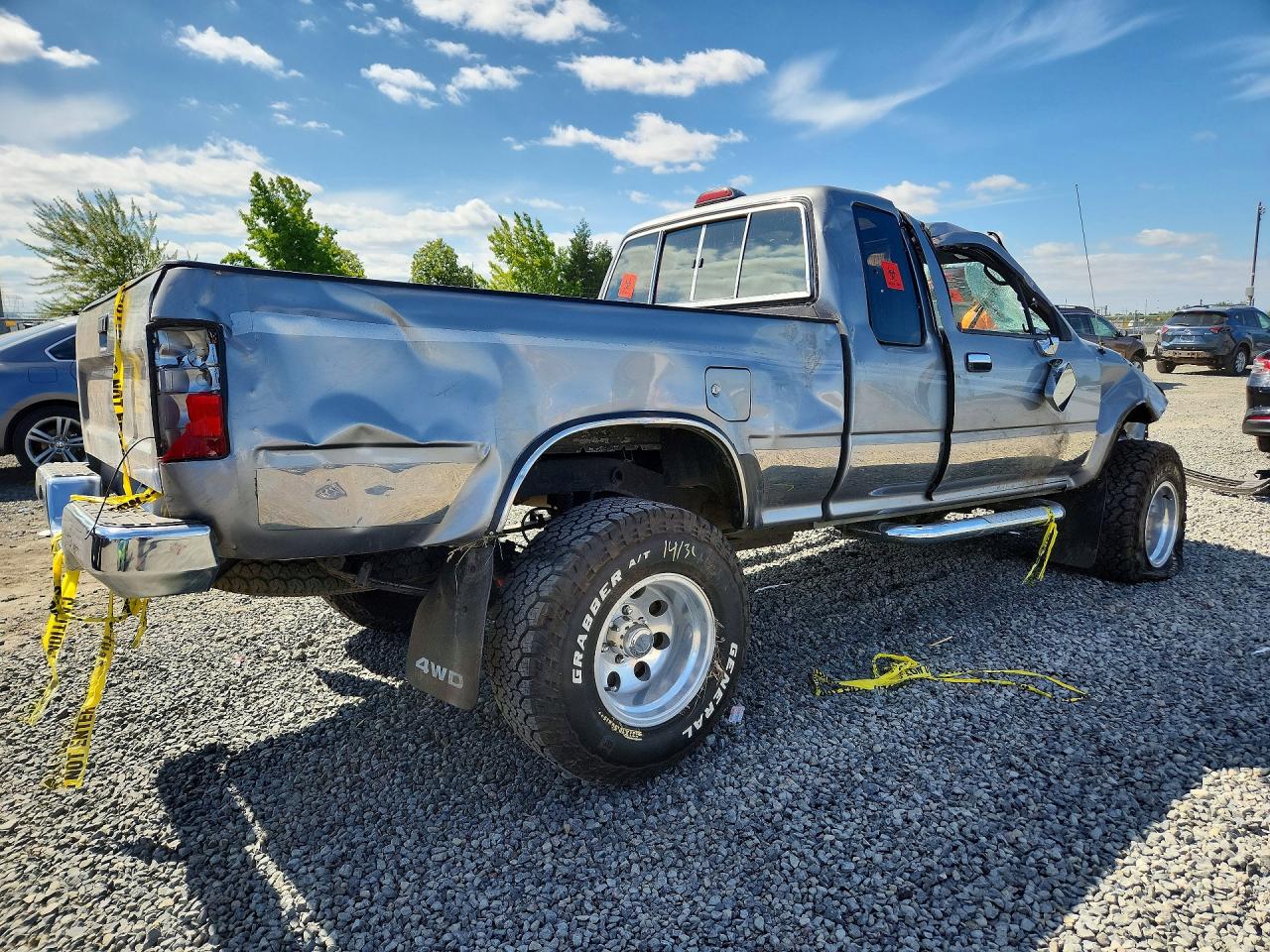 1994 Toyota Pickup 1/2 Ton Extra Long Wheelbase Sr5 Silver vin: JT4VN13G7R5147194