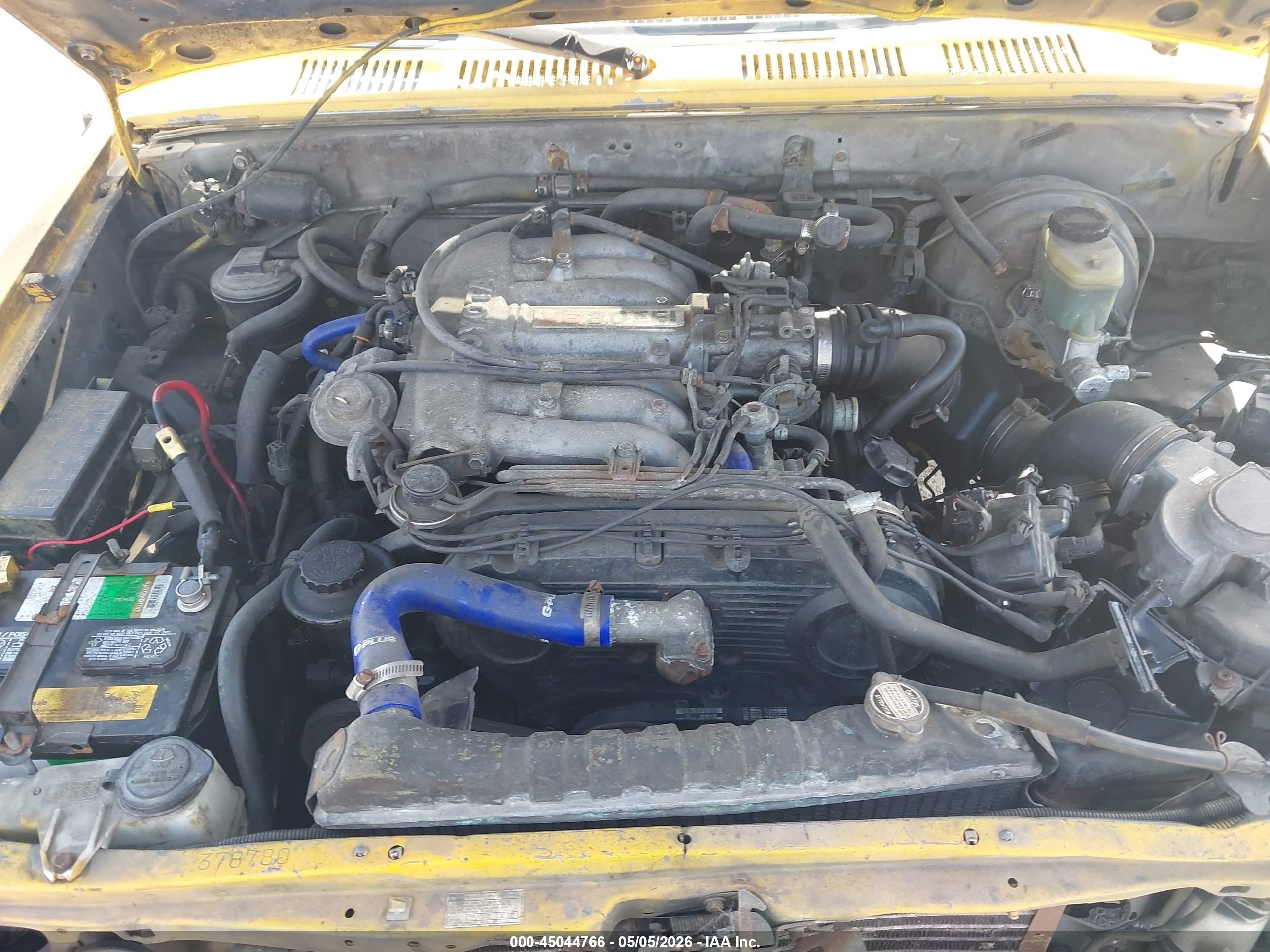 1993 Toyota Pickup 1/2 Ton Ex Long Whlbse Dx Yellow vin: JT4VN93D1P5038666