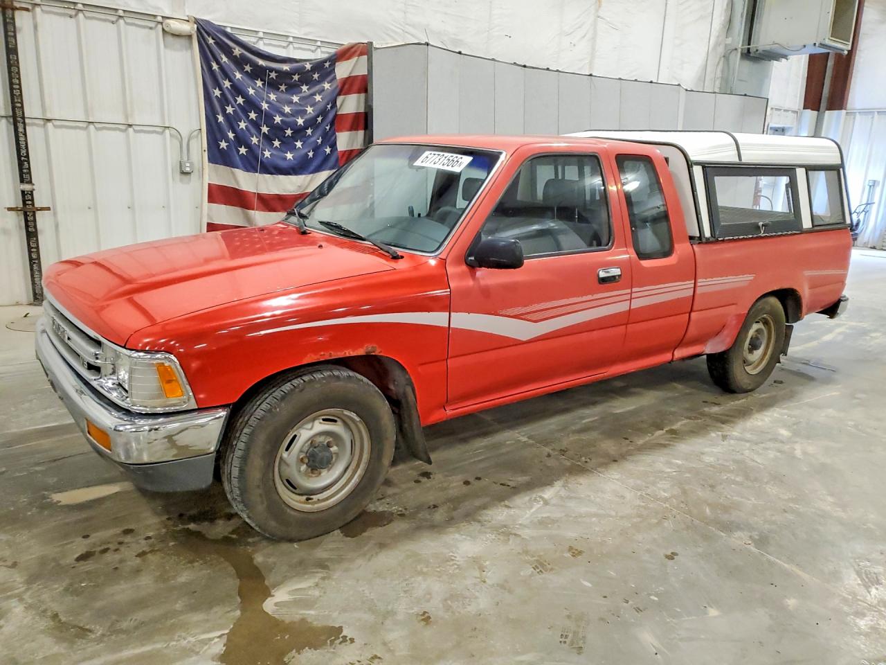 1990 Toyota Pickup Deluxe Red vin: JT4VN93D2L5015830