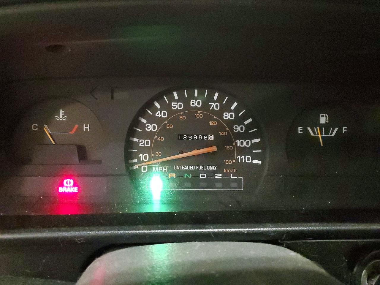 1990 Toyota Pickup Deluxe Red vin: JT4VN93D2L5015830