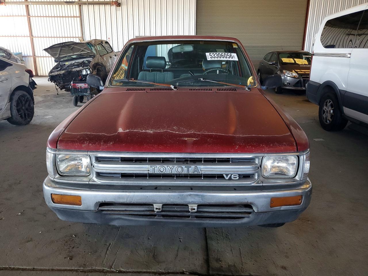 1990 Toyota Pickup Deluxe Бордовый vin: JT4VN93D4L5009284