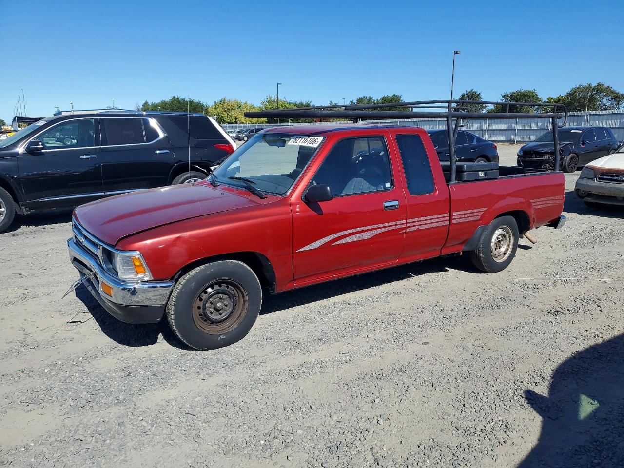 1993 Toyota Pickup Sr5 V6 Burgundy vin: JT4VN93G7P5034244