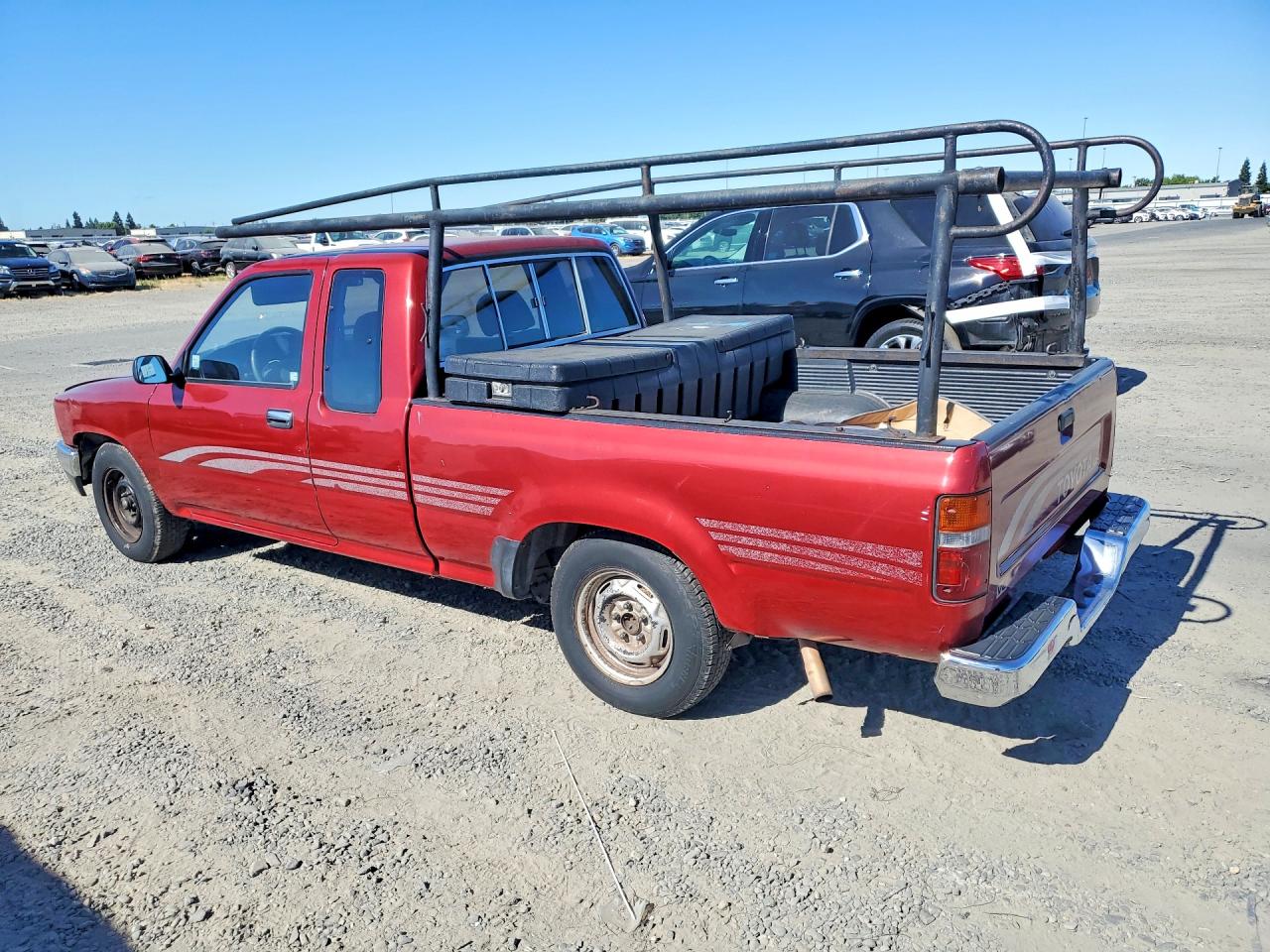 1993 Toyota Pickup Sr5 V6 Burgundy vin: JT4VN93G7P5034244
