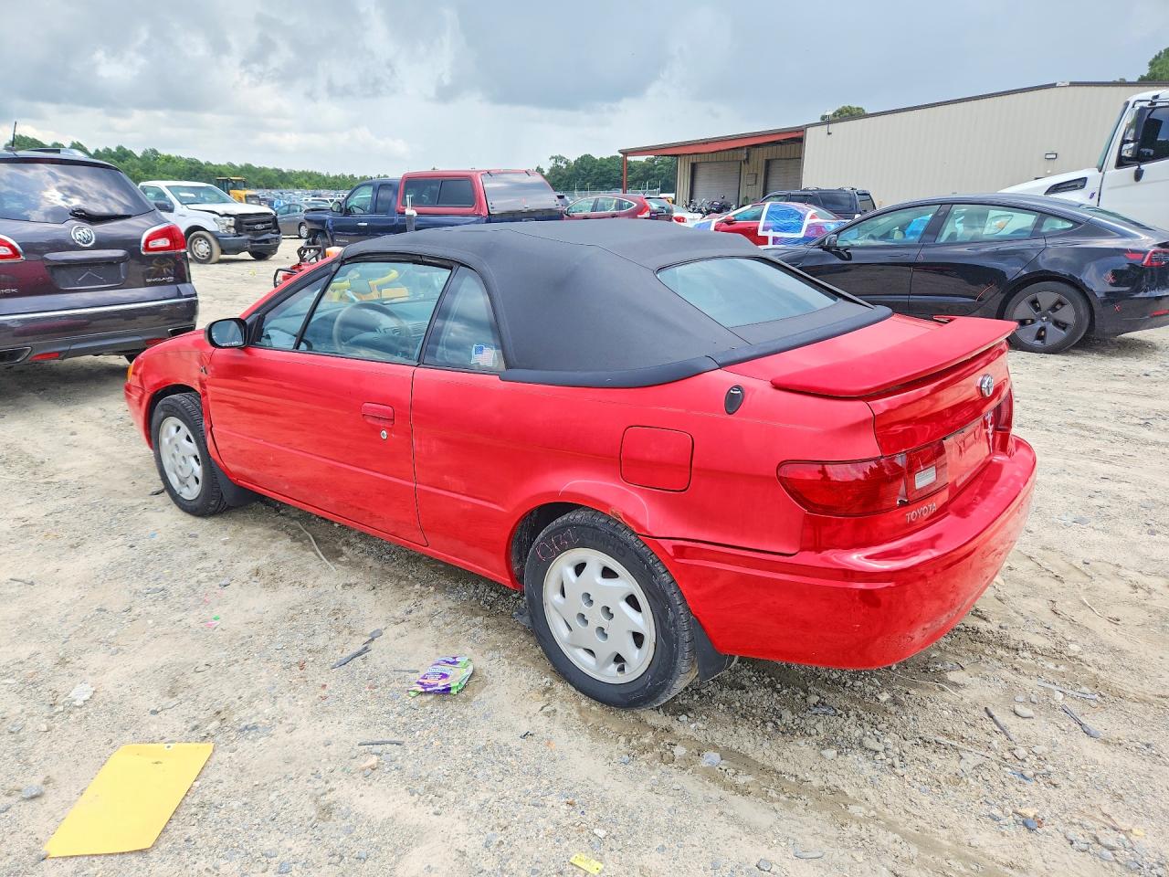 1997 Toyota Paseo Base Red vin: JT5FC52H6V0031922