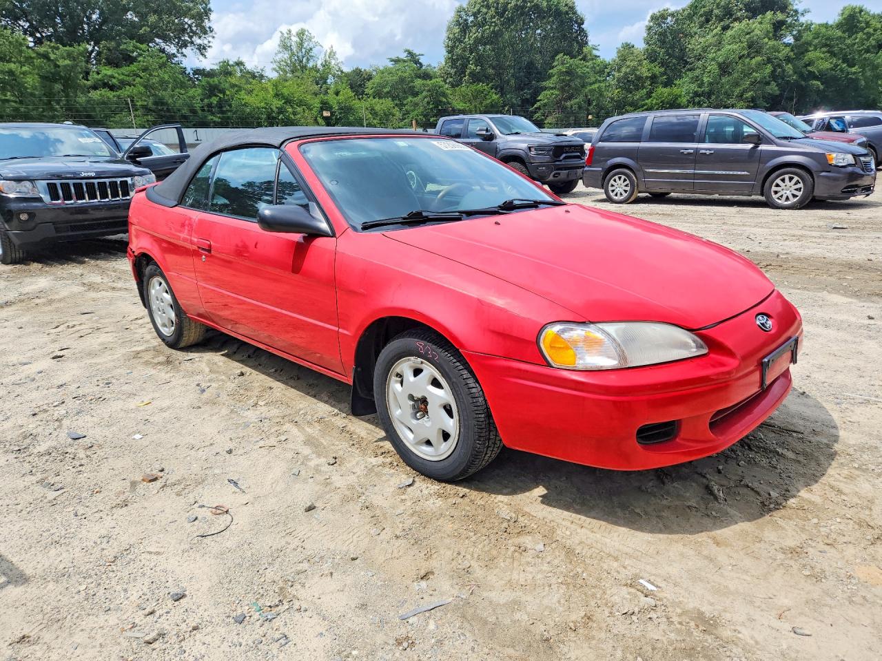 1997 Toyota Paseo Base Red vin: JT5FC52H6V0031922