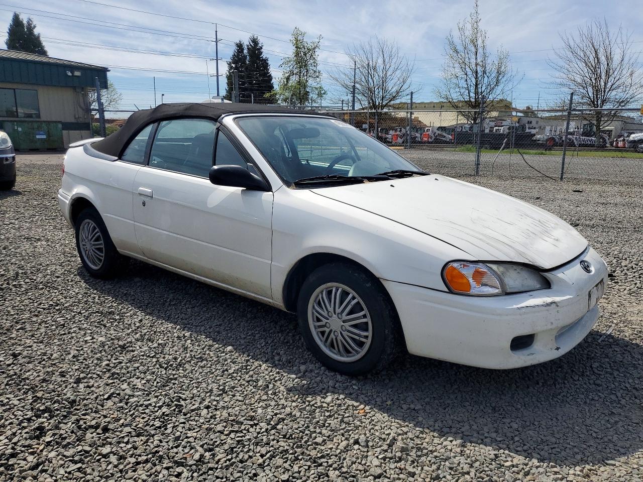 1997 Toyota Paseo Base White vin: JT5FC52HXV0038937