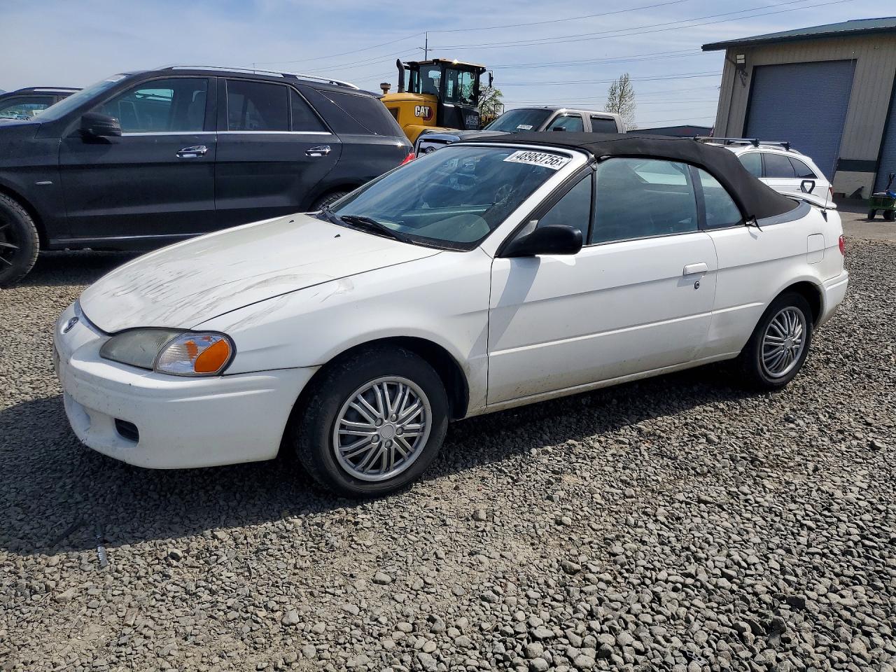 1997 Toyota Paseo Base White vin: JT5FC52HXV0038937