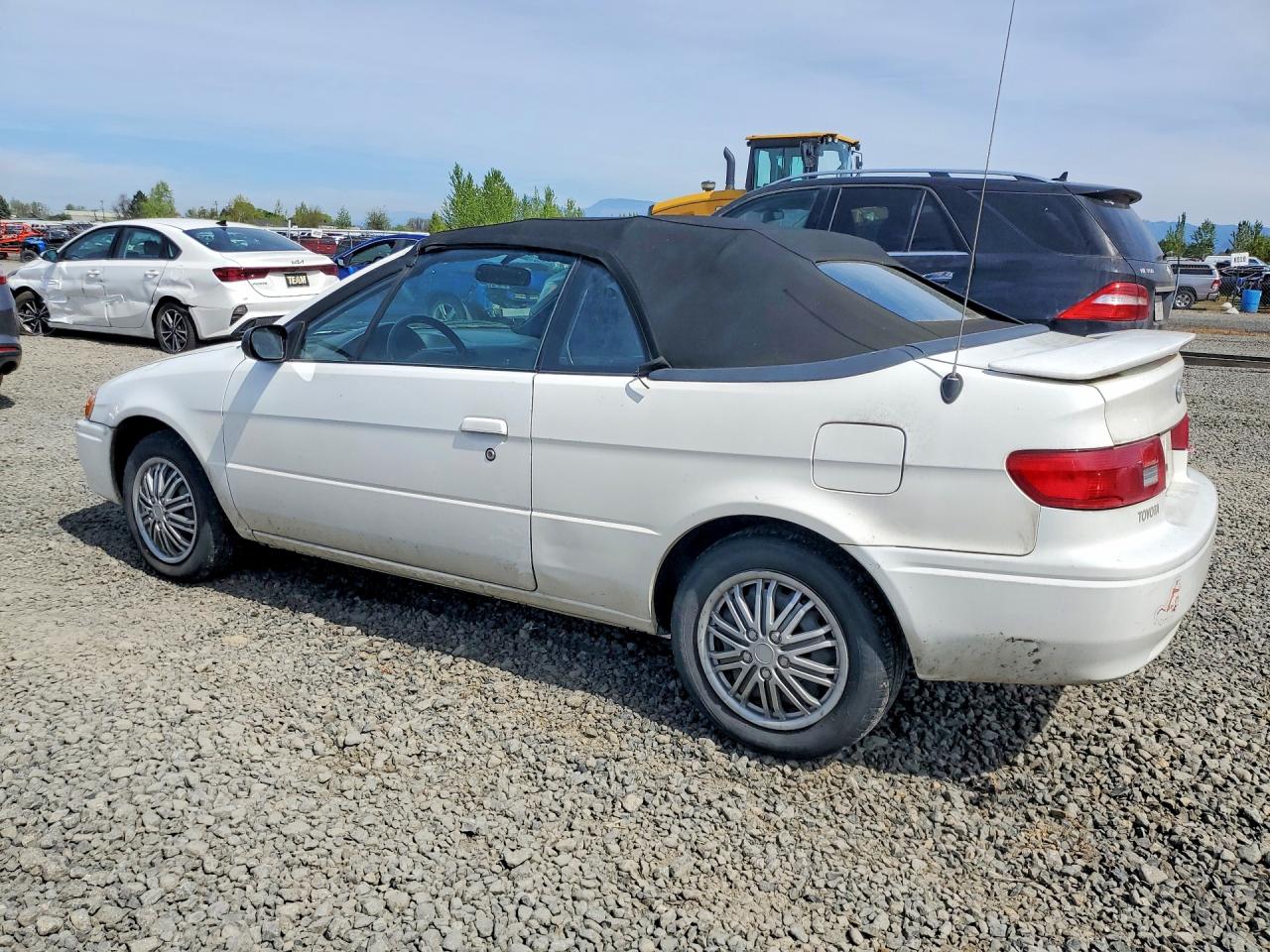 1997 Toyota Paseo Base White vin: JT5FC52HXV0038937