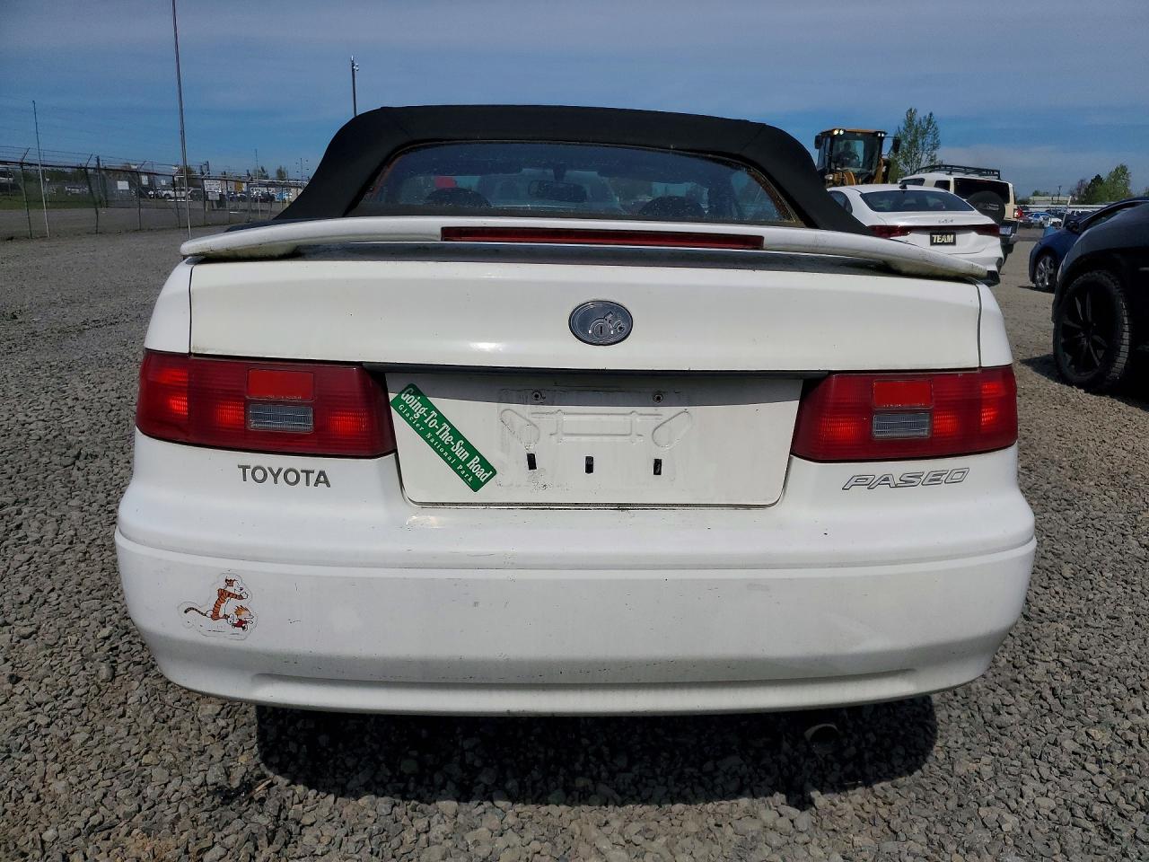 1997 Toyota Paseo Base White vin: JT5FC52HXV0038937