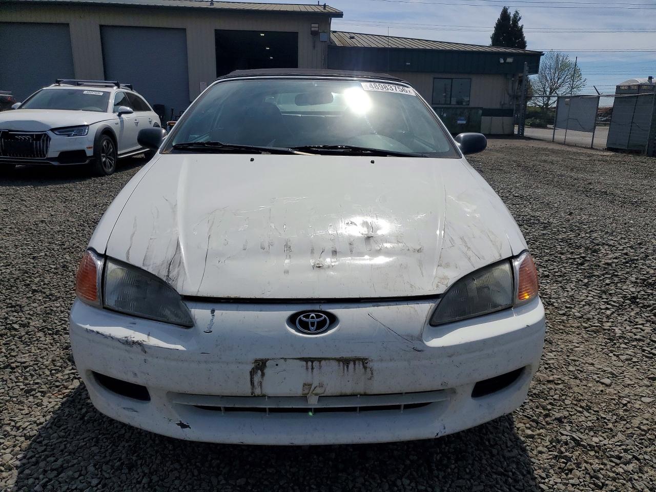 1997 Toyota Paseo Base White vin: JT5FC52HXV0038937