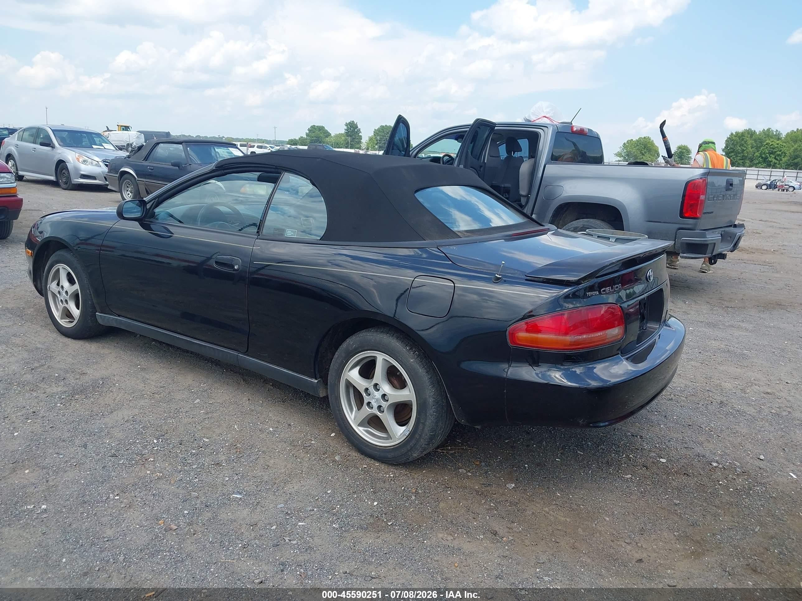 1998 Toyota Celica Gt Черный vin: JT5FG02T0W0050415