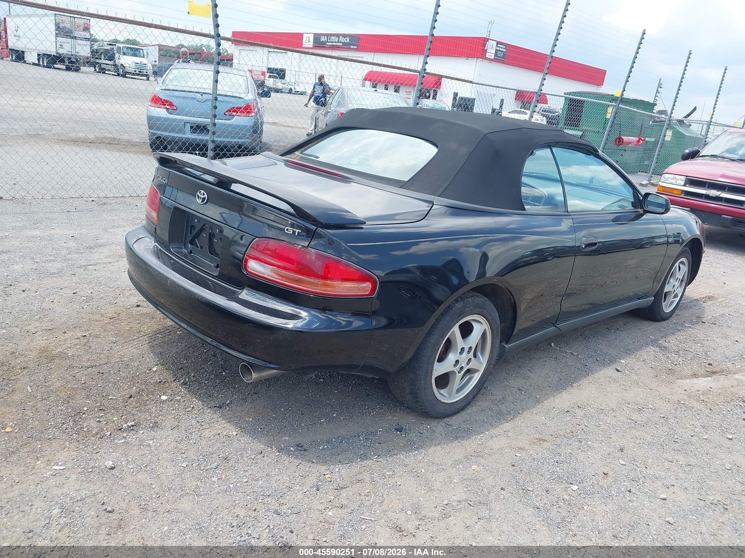 1998 Toyota Celica Gt Черный vin: JT5FG02T0W0050415