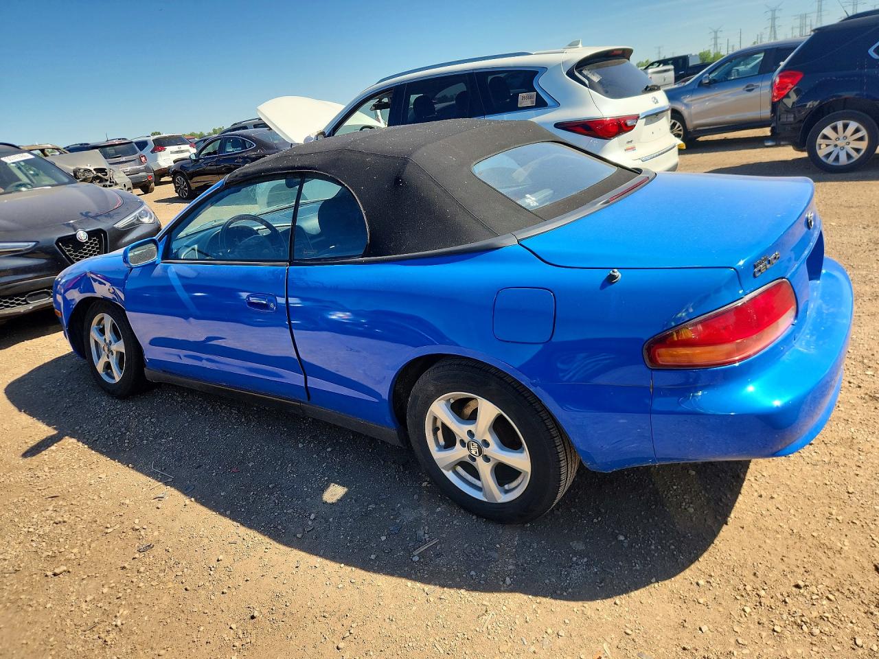 1996 Toyota Celica Gt Blue vin: JT5FG02T1T0034459