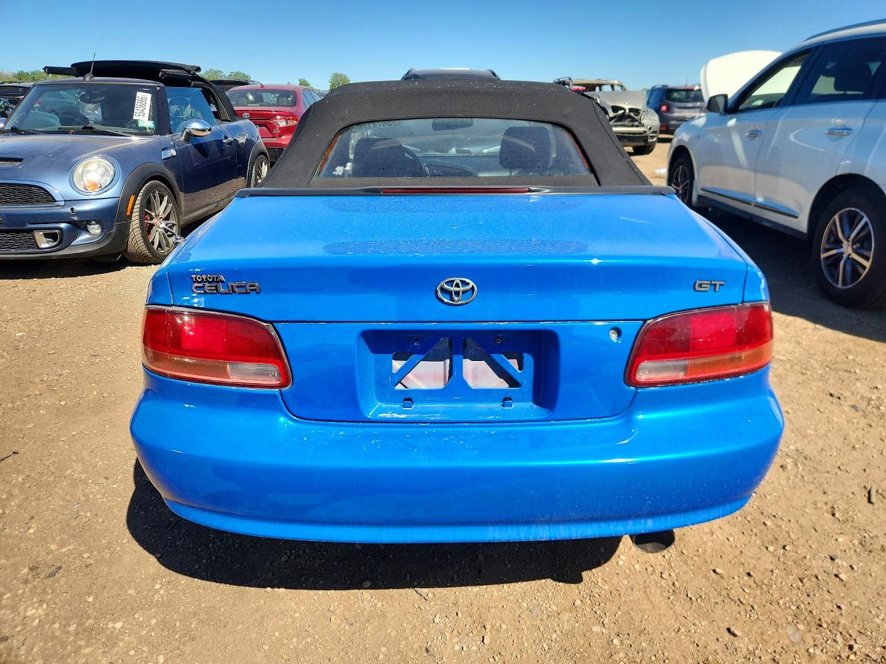 1996 Toyota Celica Gt Blue vin: JT5FG02T1T0034459