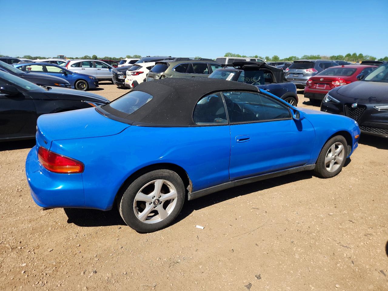 1996 Toyota Celica Gt Blue vin: JT5FG02T1T0034459