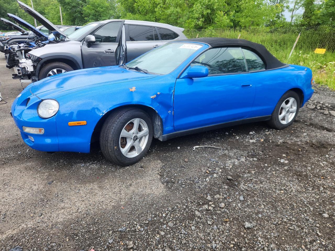 1996 Toyota Celica Gt Синий vin: JT5FG02T1T0034459