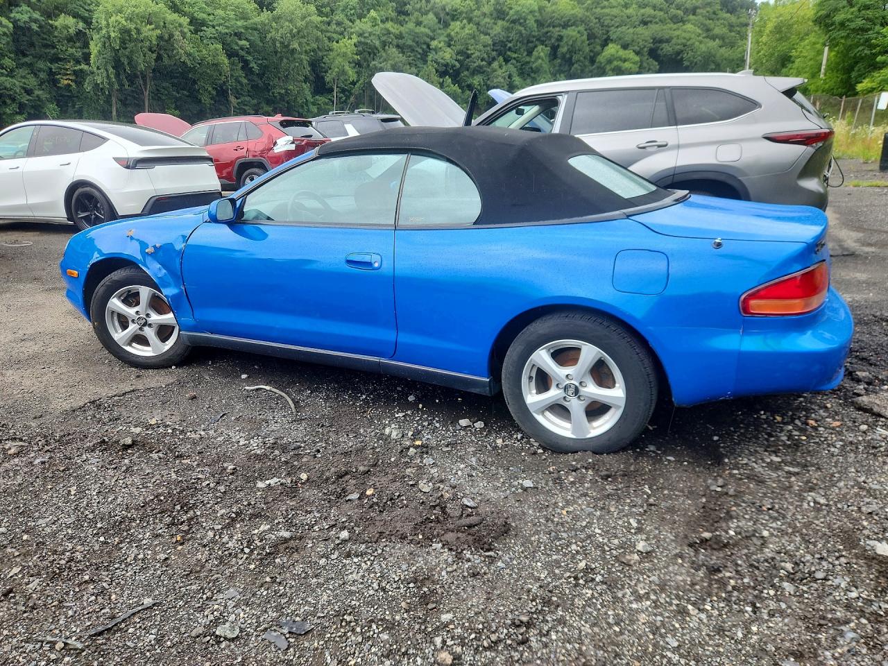 1996 Toyota Celica Gt Синий vin: JT5FG02T1T0034459