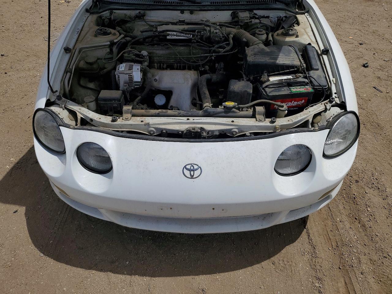 1998 Toyota Celica Gt White vin: JT5FG02T1W0049936