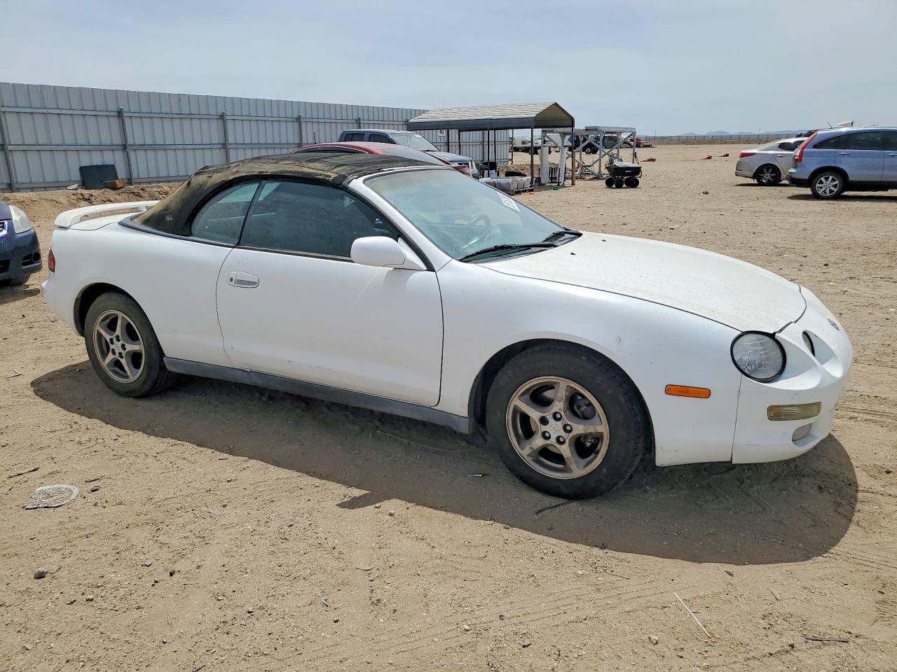 1998 Toyota Celica Gt White vin: JT5FG02T1W0049936