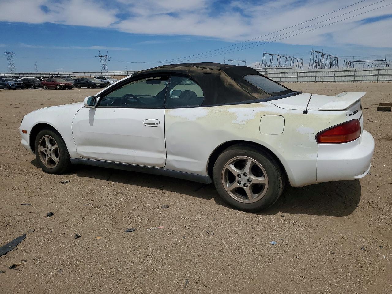 1998 Toyota Celica Gt White vin: JT5FG02T1W0049936