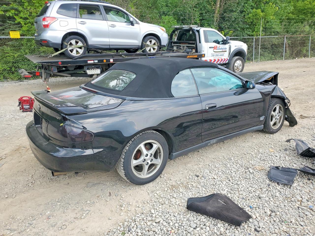 1998 Toyota Celica Gt Черный vin: JT5FG02T4W0049798