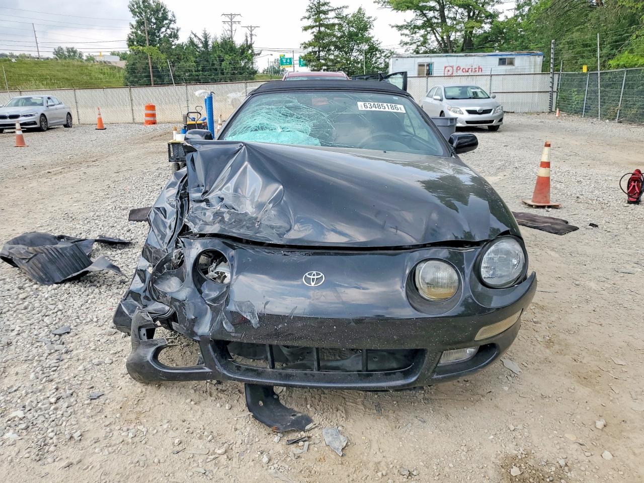 1998 Toyota Celica Gt Черный vin: JT5FG02T4W0049798