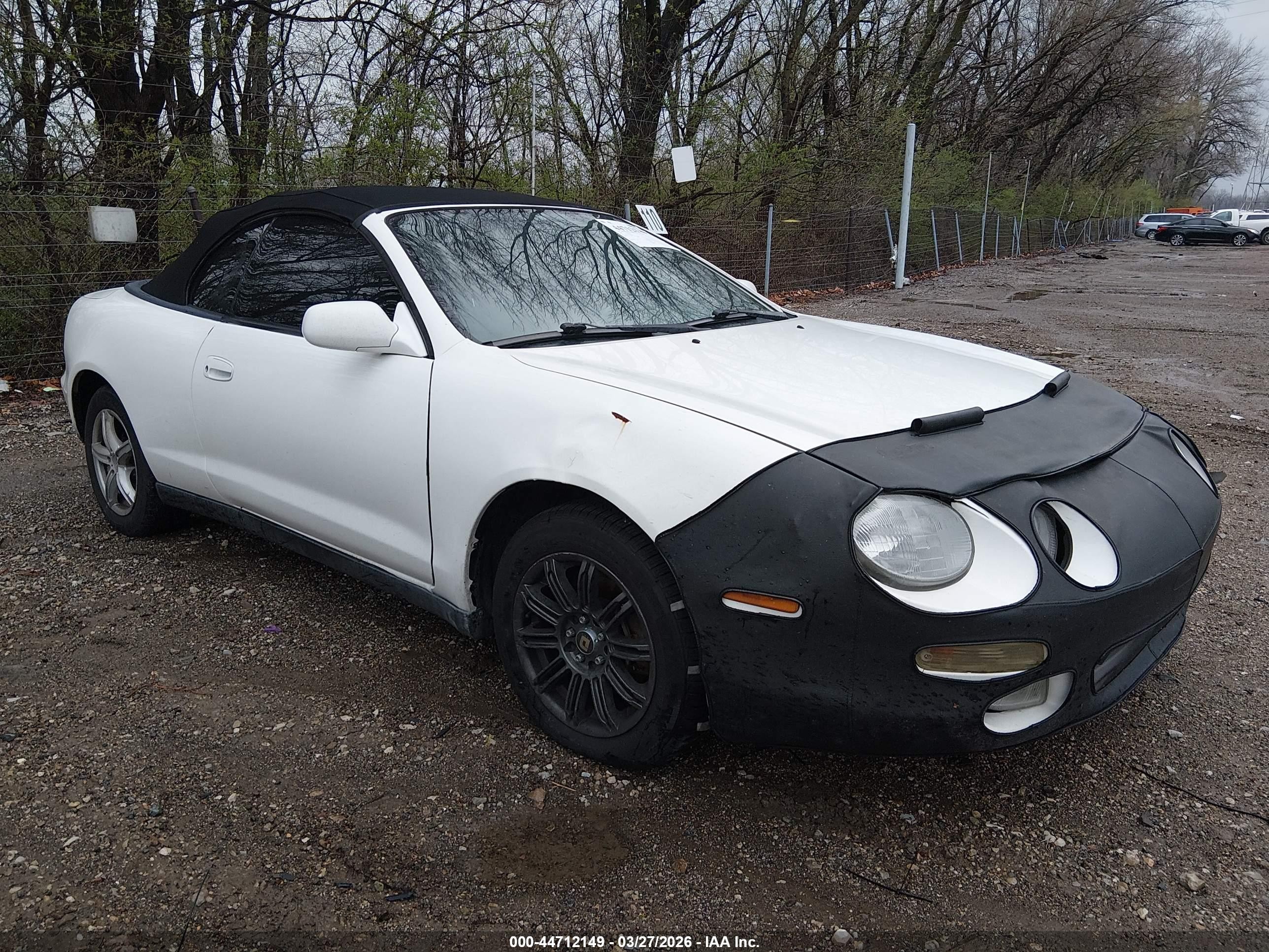 1996 Toyota Celica Gt/gt 25th Anniv Ltd White vin: JT5FG02T8T0035124
