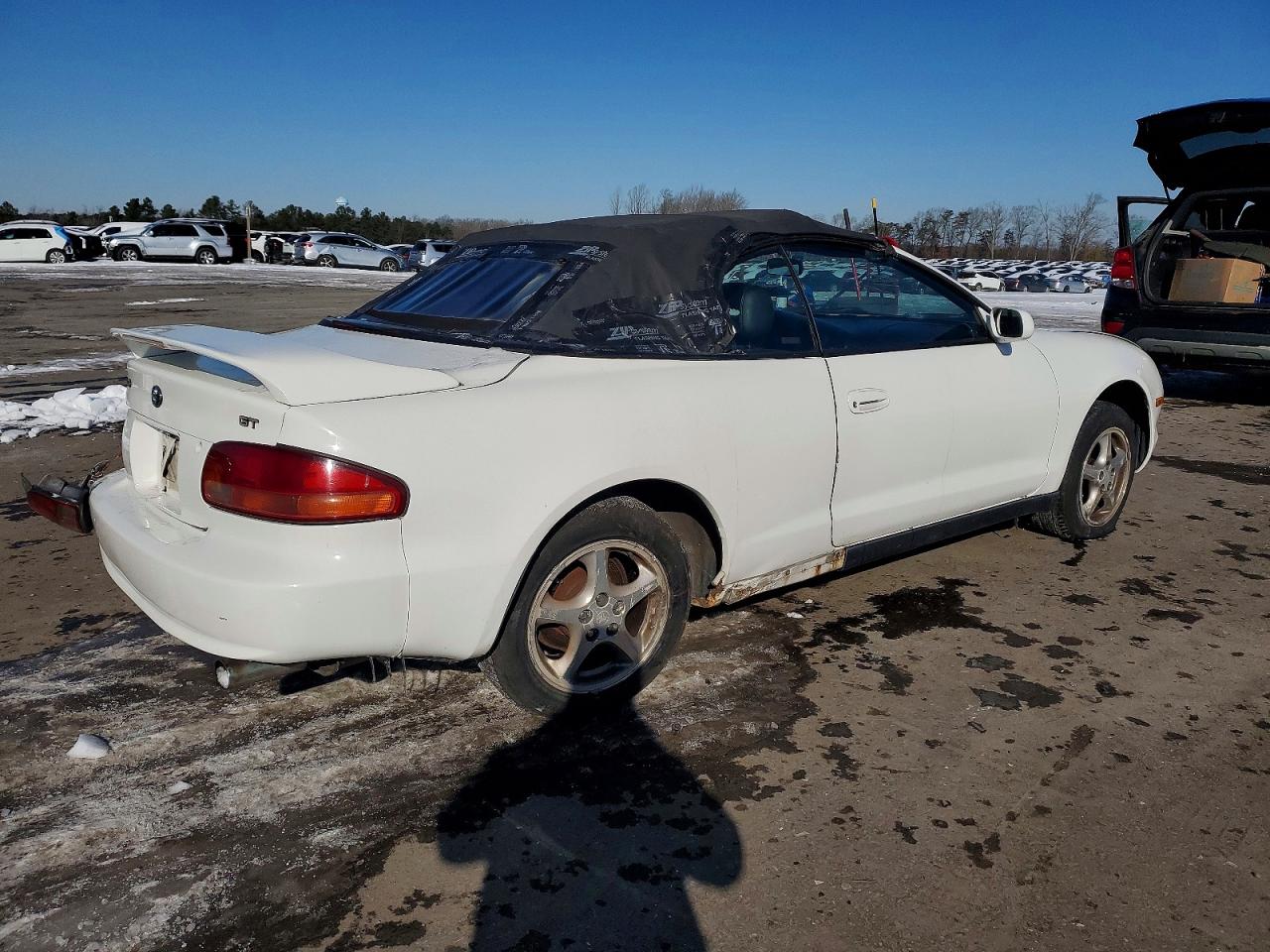1996 Toyota Celica White vin: JT5FG02TXT0031642