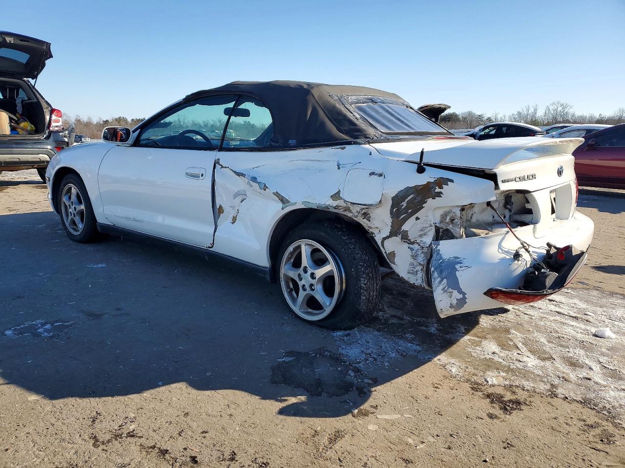 1996 Toyota Celica White vin: JT5FG02TXT0031642