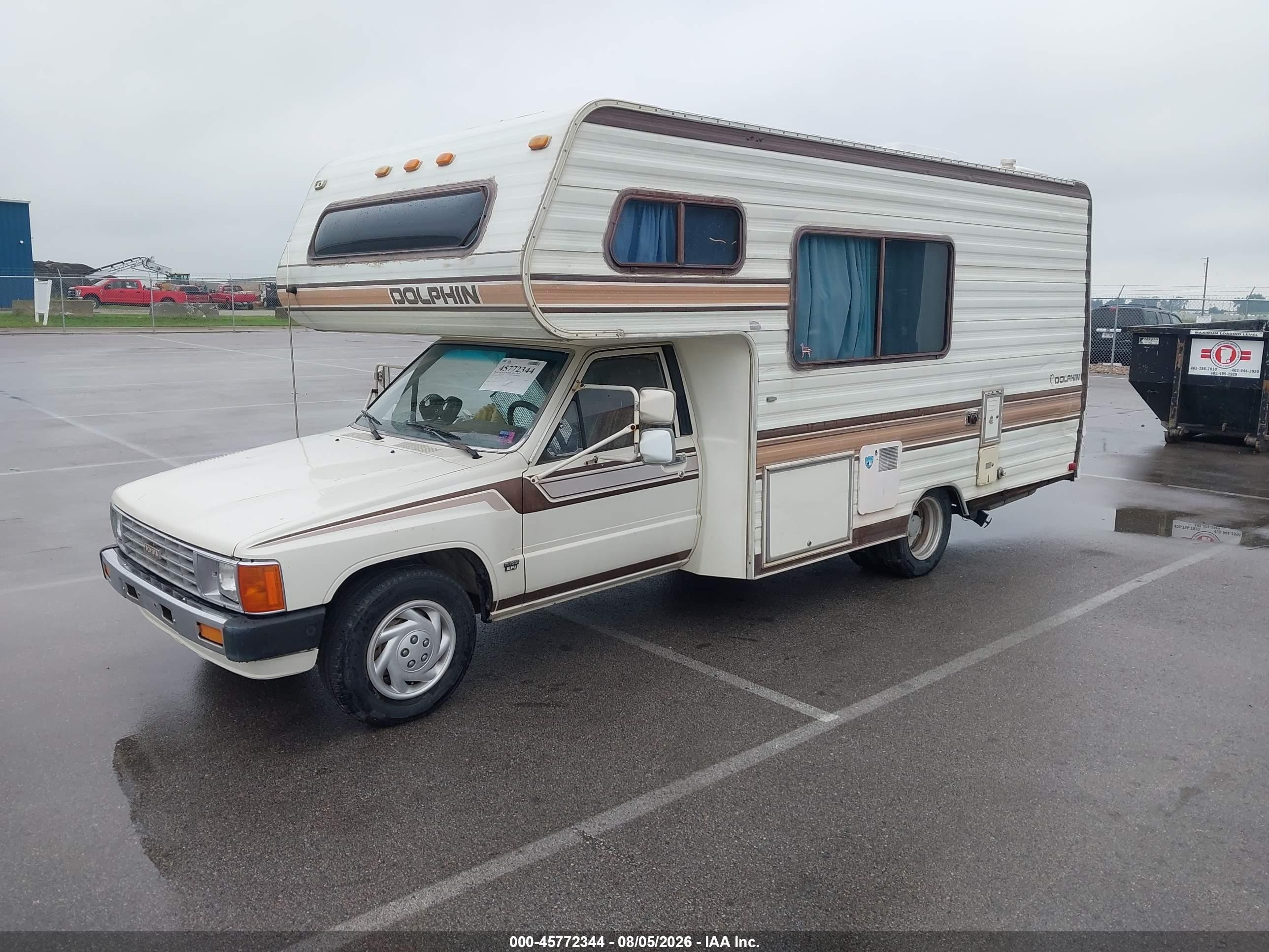 1985 Toyota Pickup Commercial/camper Rn55 Кремовый vin: JT5RN55D1F5039298