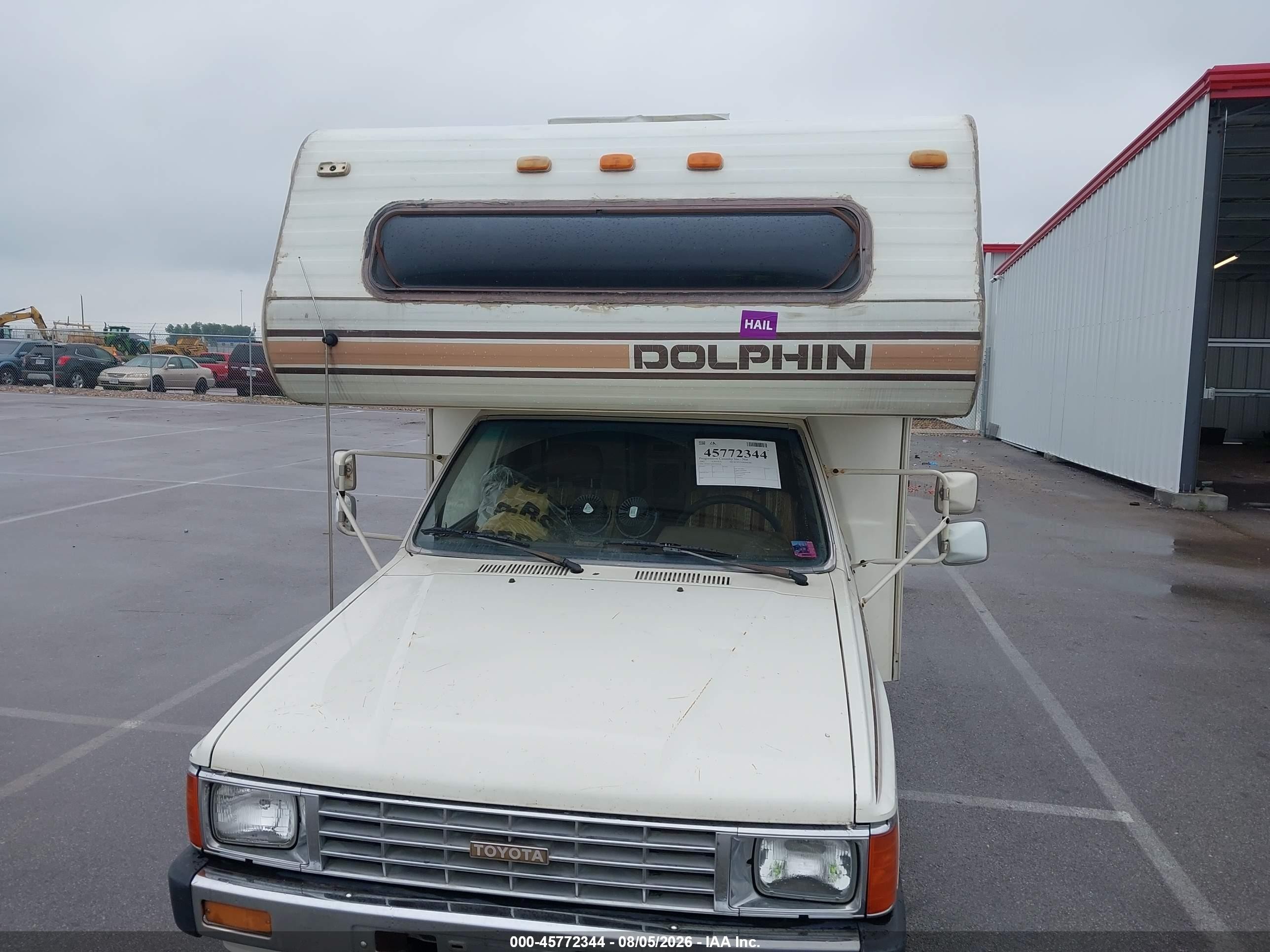 1985 Toyota Pickup Commercial/camper Rn55 Кремовый vin: JT5RN55D1F5039298