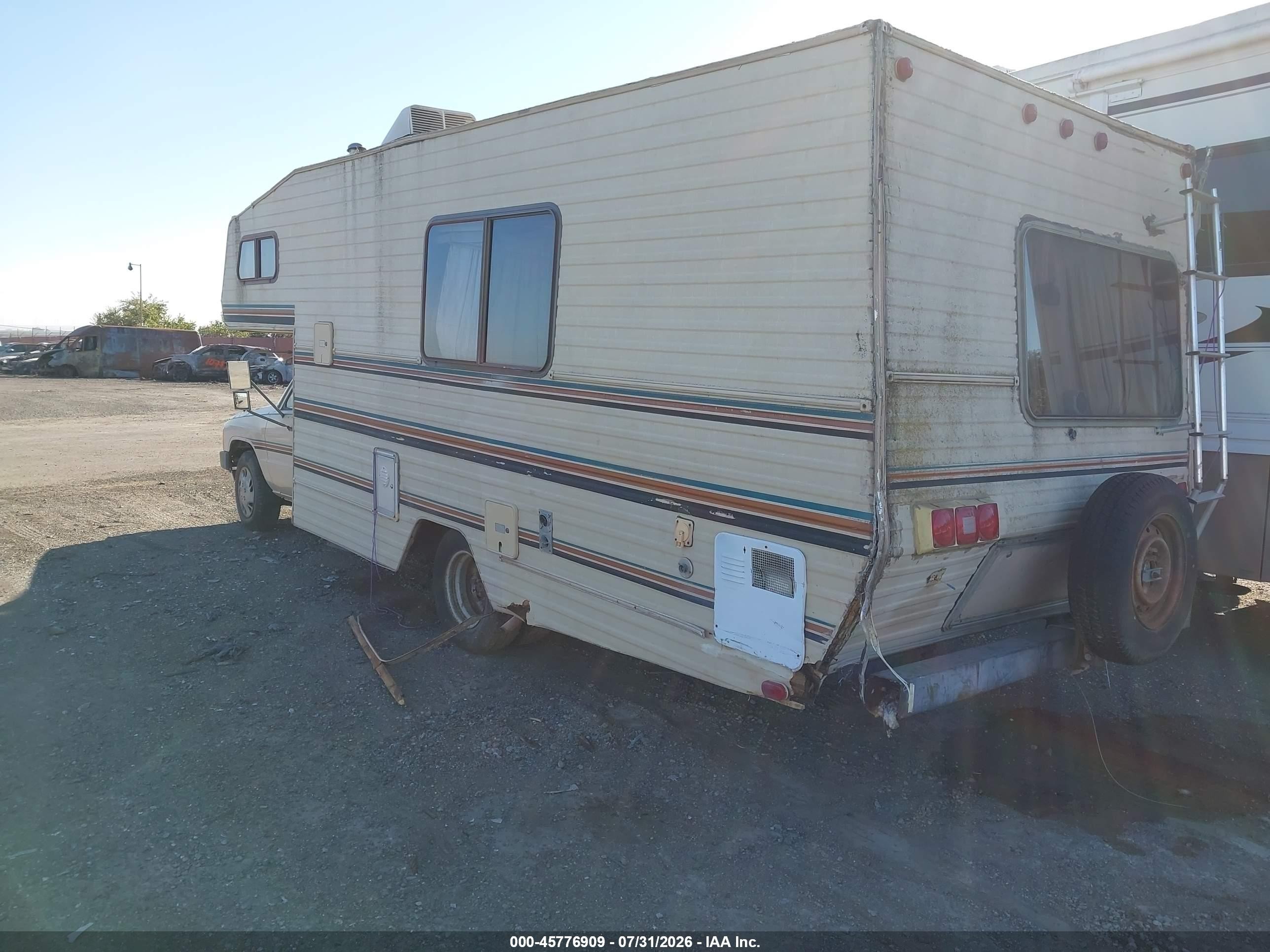 1985 Toyota Pickup Commercial/camper Rn55 Beige vin: JT5RN55D8F0097065