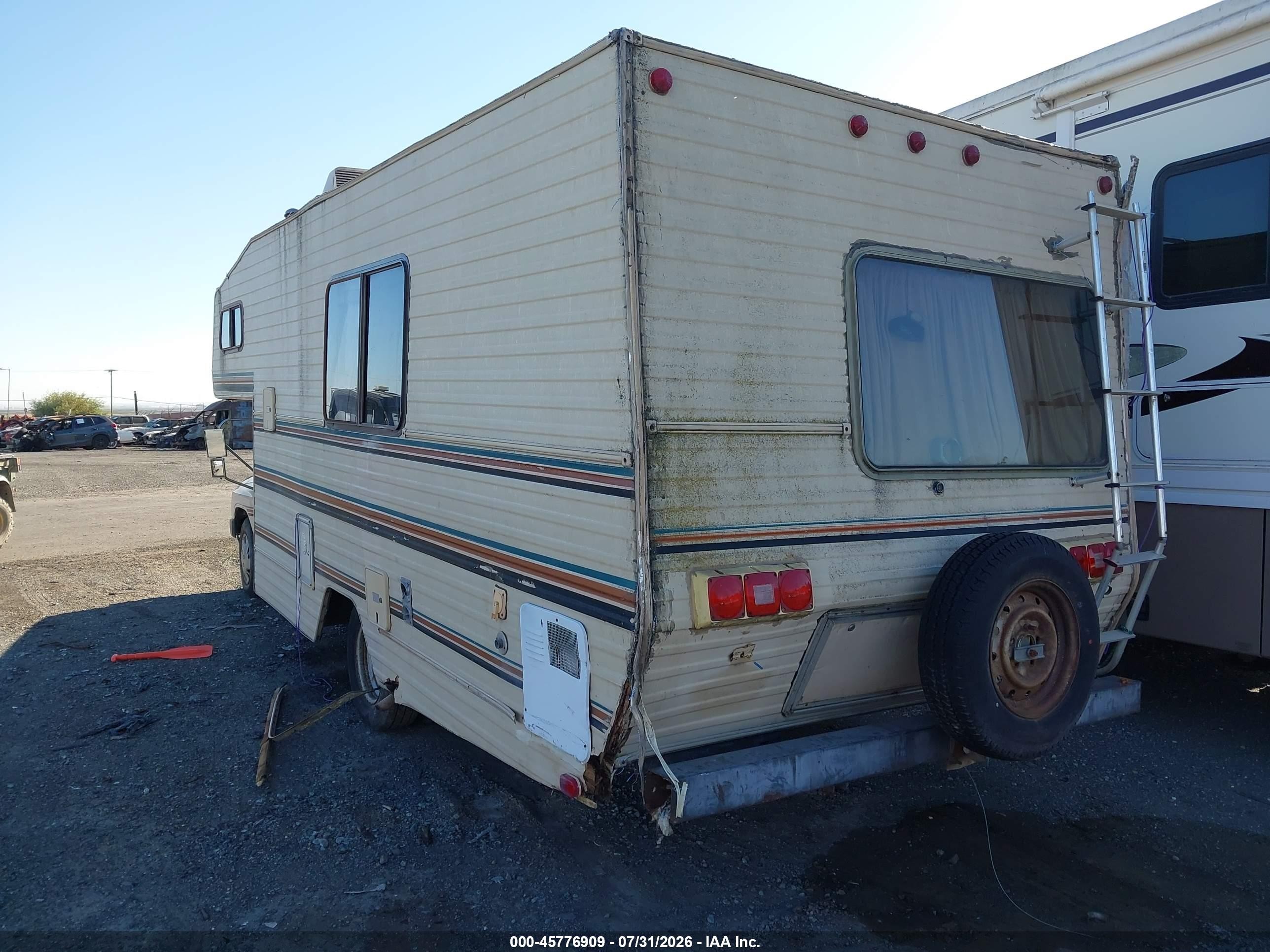 1985 Toyota Pickup Commercial/camper Rn55 Beige vin: JT5RN55D8F0097065