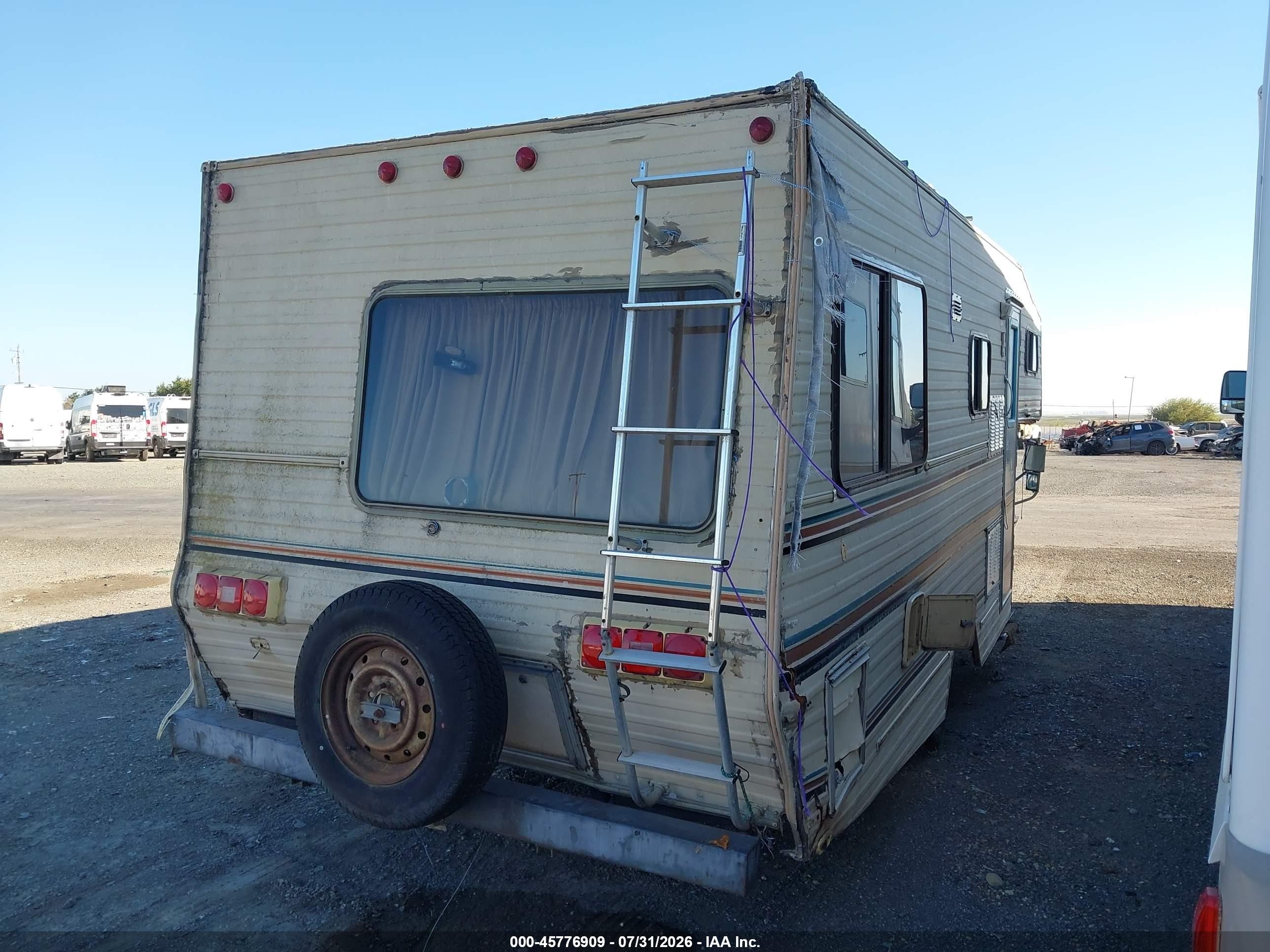 1985 Toyota Pickup Commercial/camper Rn55 Beige vin: JT5RN55D8F0097065