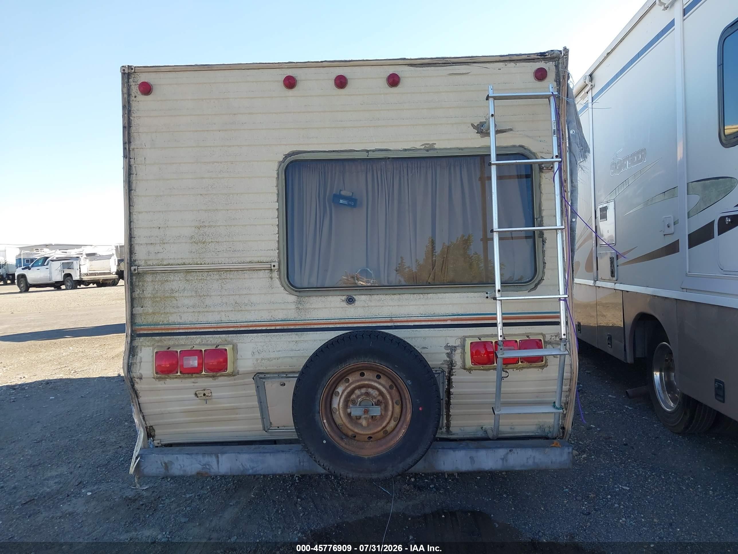 1985 Toyota Pickup Commercial/camper Rn55 Beige vin: JT5RN55D8F0097065