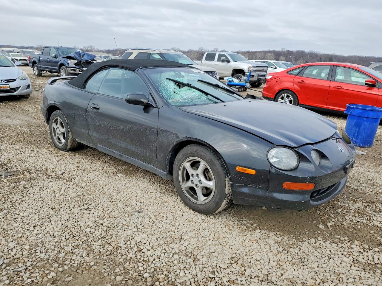 1995 Toyota Celica Gt Black vin: JT5ST07K4S0017969