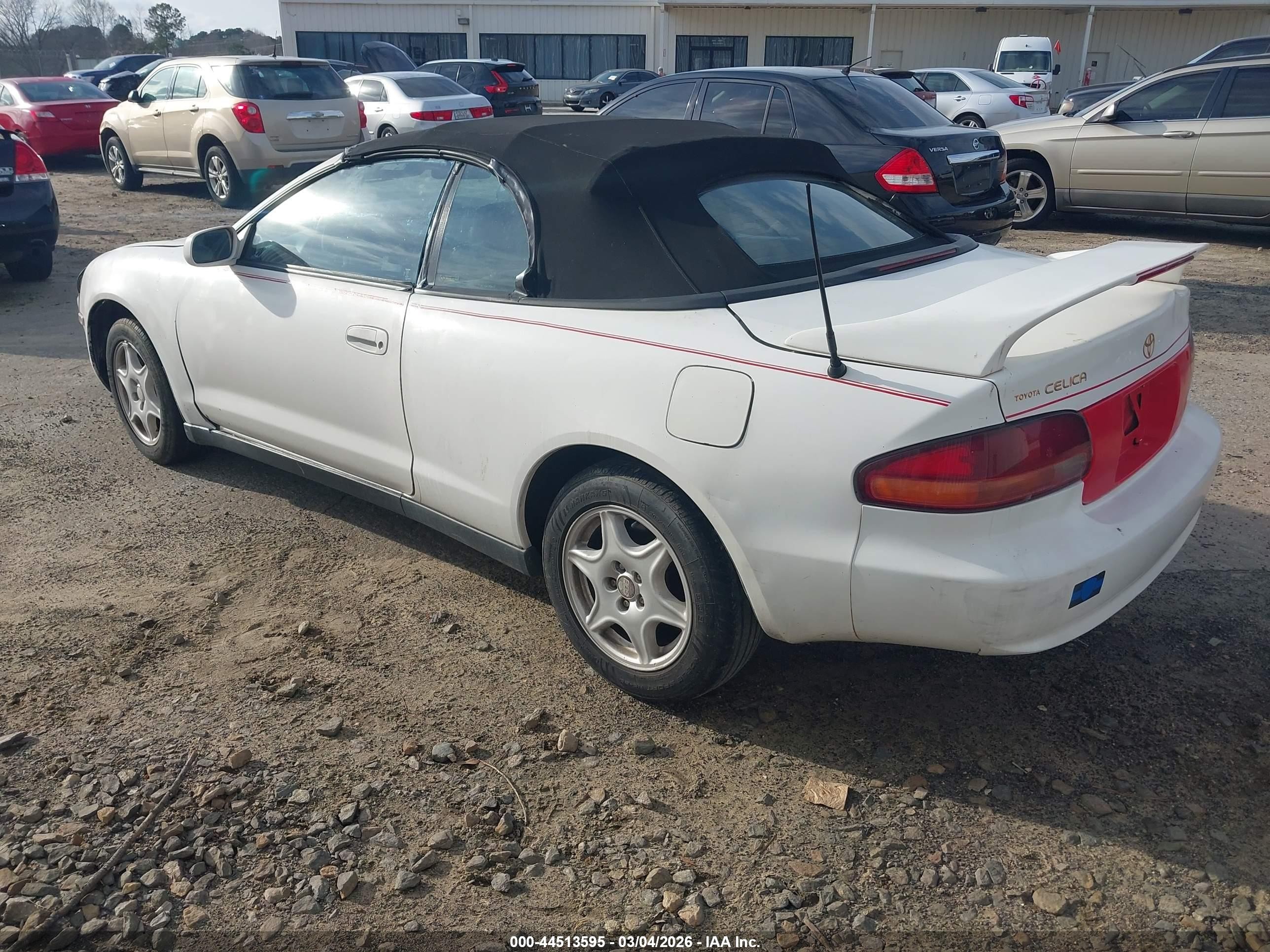 1995 Toyota Celica Gt White vin: JT5ST07K4S0026123