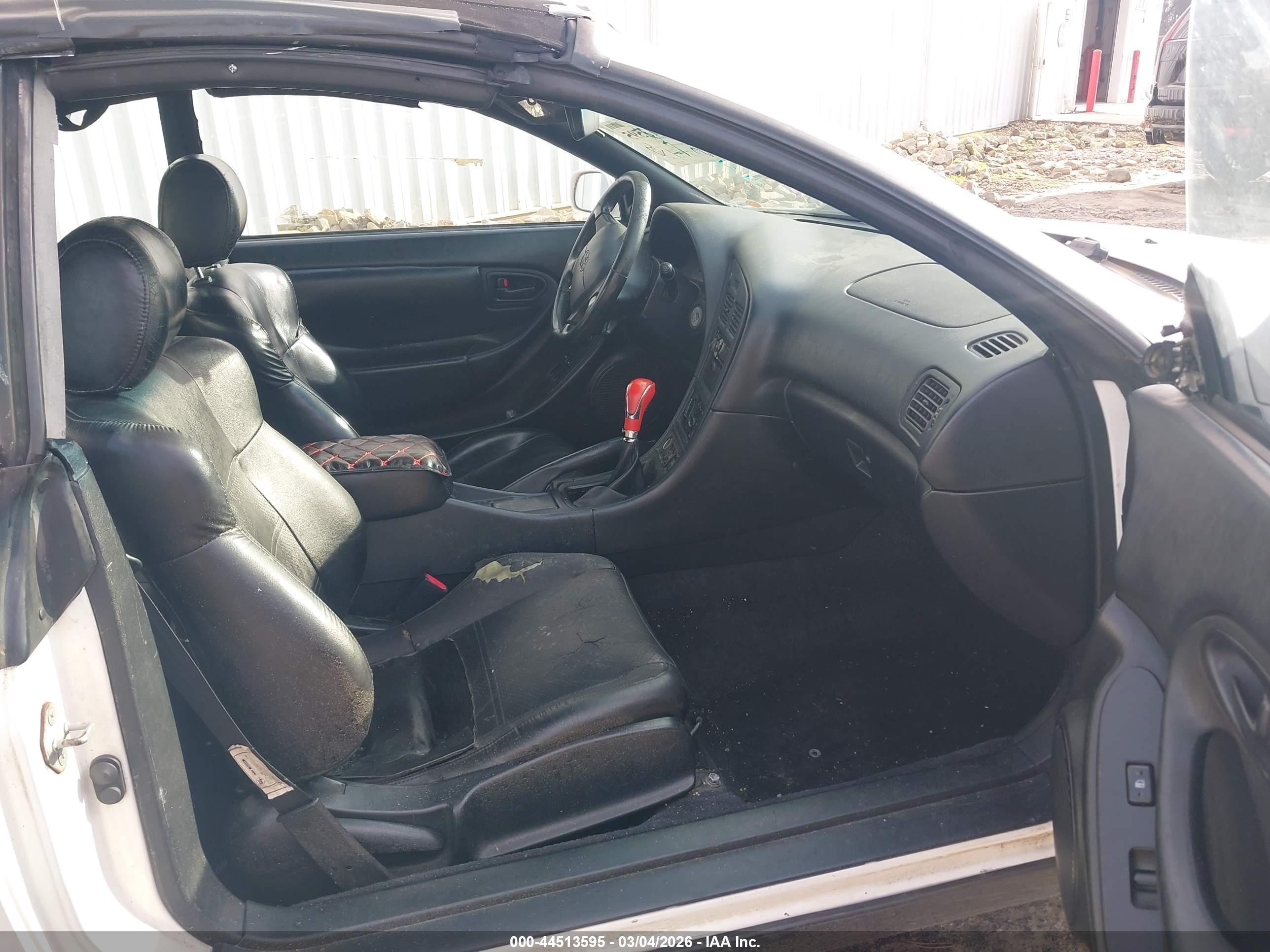 1995 Toyota Celica Gt White vin: JT5ST07K4S0026123