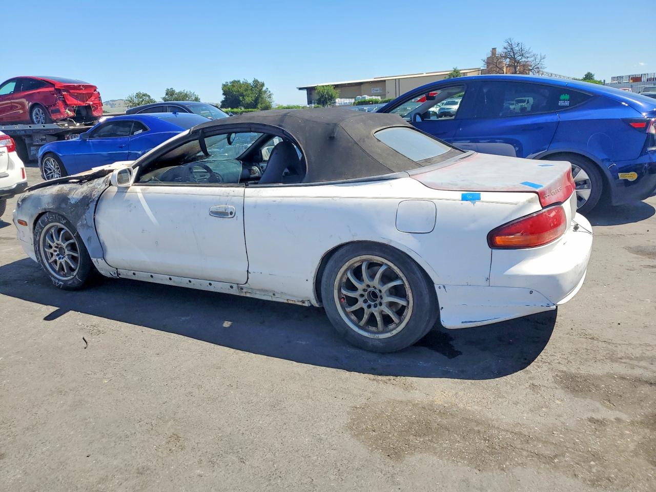 1995 Toyota Celica Gt White vin: JT5ST07K4S0028003