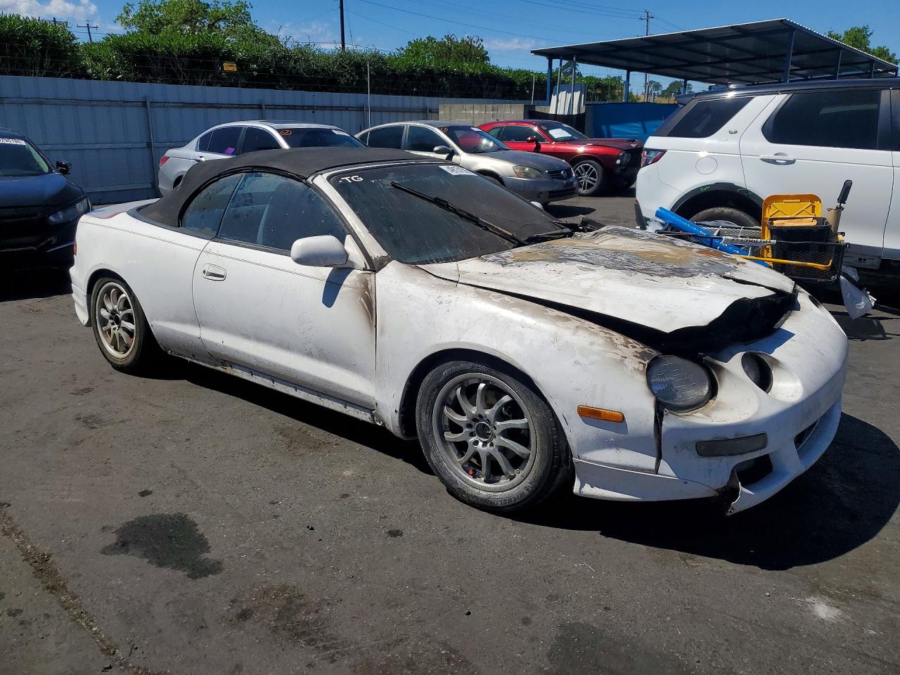 1995 Toyota Celica Gt White vin: JT5ST07K4S0028003