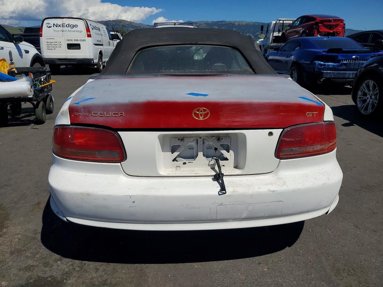 1995 Toyota Celica Gt White vin: JT5ST07K4S0028003