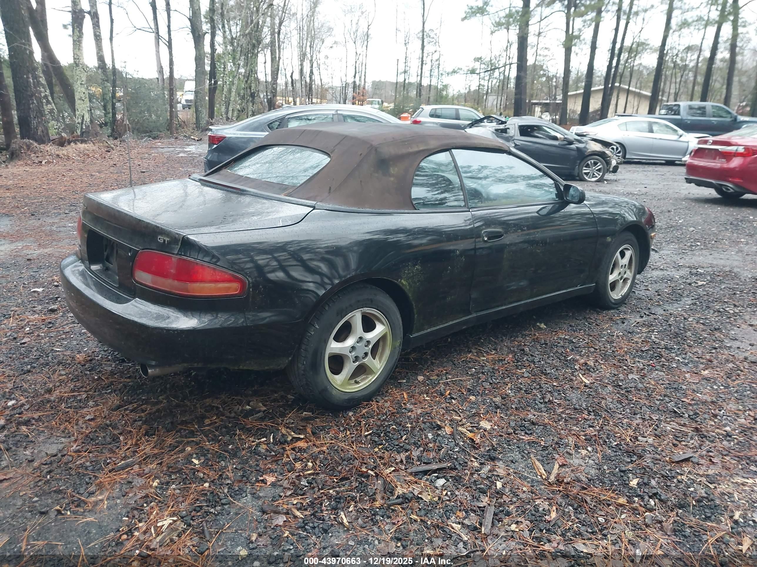 1995 Toyota Celica Gt Black vin: JT5ST07K8S0022656