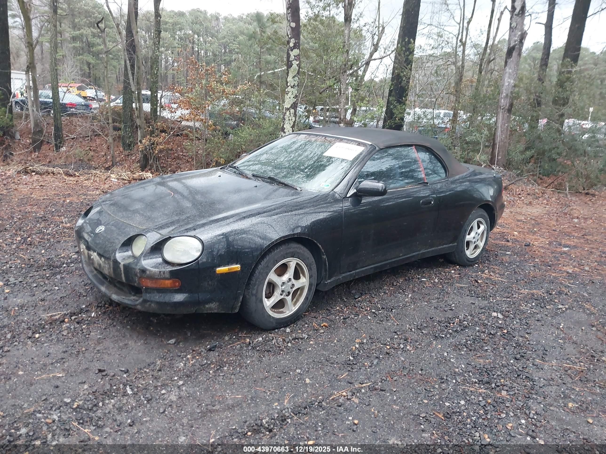 1995 Toyota Celica Gt Black vin: JT5ST07K8S0022656