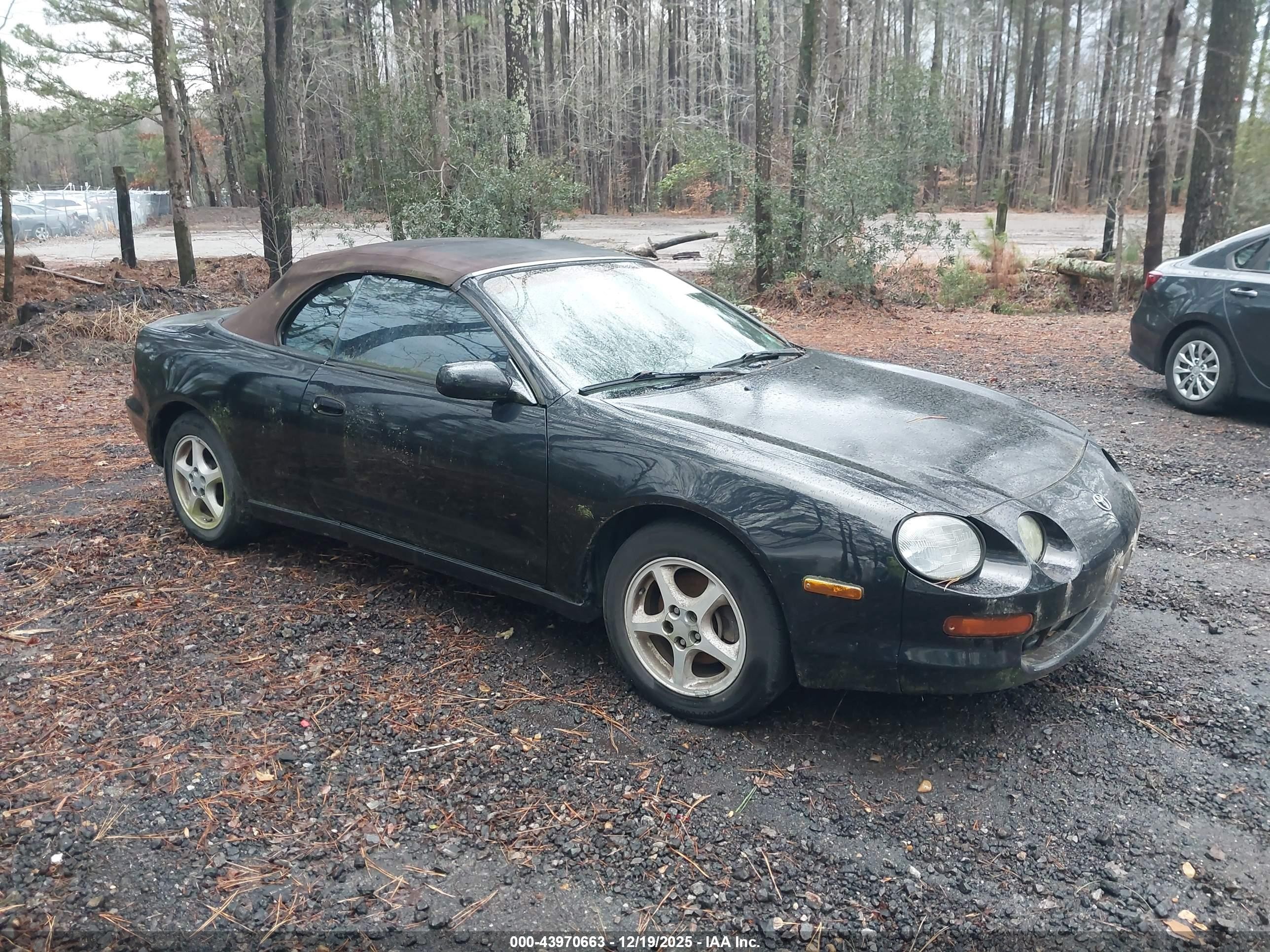 1995 Toyota Celica Gt Black vin: JT5ST07K8S0022656
