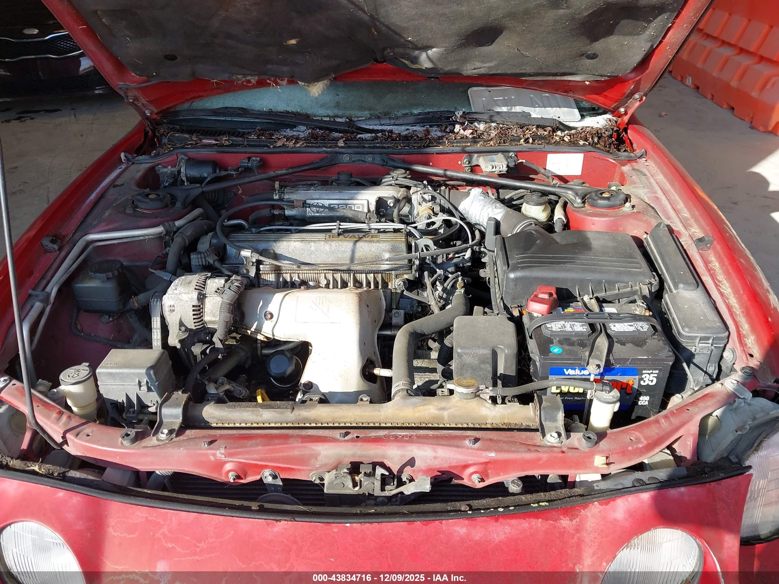 1995 Toyota Celica Gt Red vin: JT5ST07KXS0027101