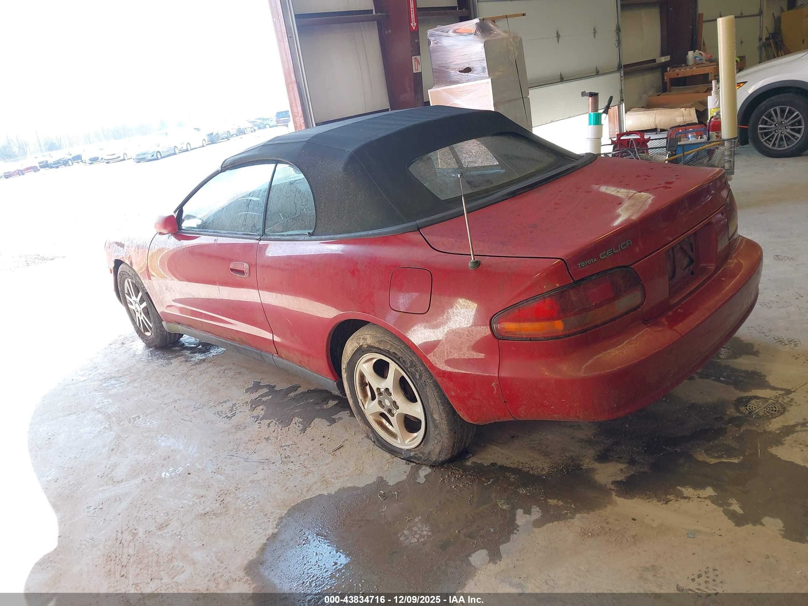 1995 Toyota Celica Gt Red vin: JT5ST07KXS0027101